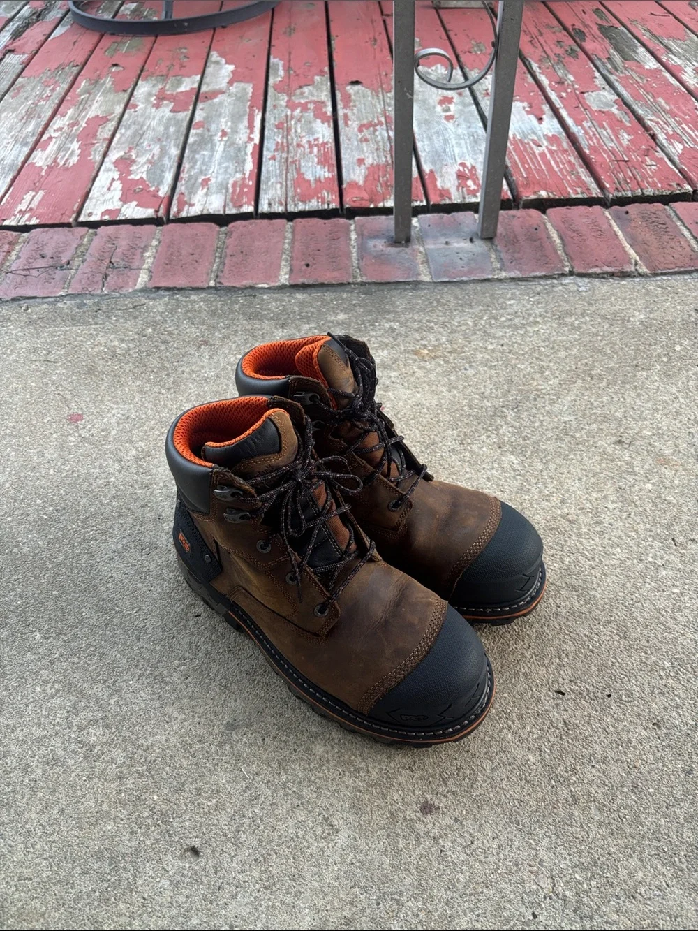 Mens Timberland Steel Toe Boots